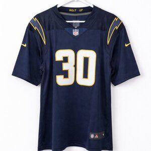 LA Chargers Jersey Mens Large Nike On Field Austin Ekeler #30 Blue NFL